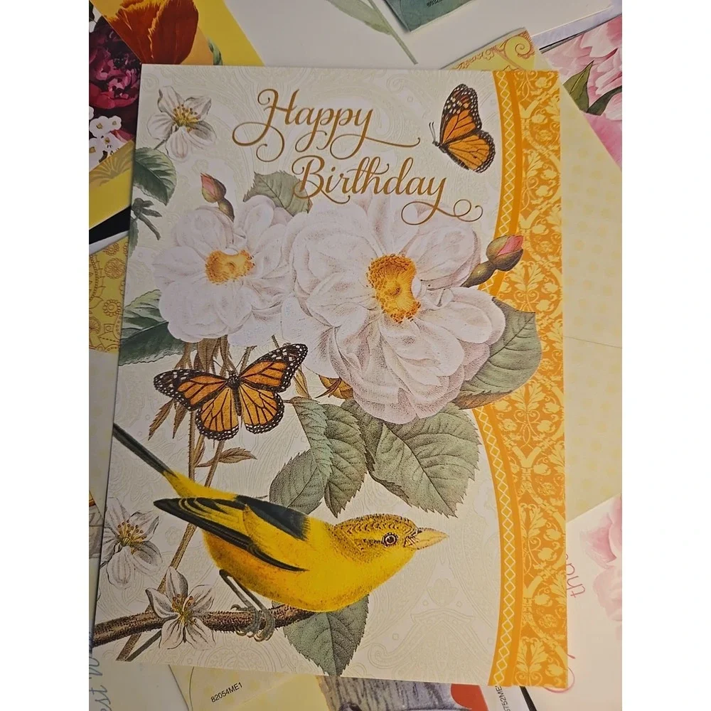 Assorted Birthday Cards & Envelopes Lot Of 21 Greeting Cards New Vibrant Design